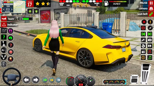 Open world Car Driving Sim 3D APK screenshot 1