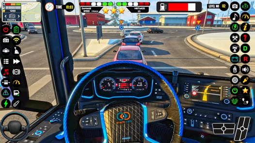 US Cargo Truck Driving 3D Game APK screenshot 1 US Cargo Truck Driving 3D Game APK screenshot 1