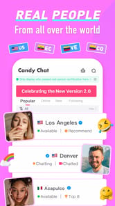 Candy Chat APK screenshot 1