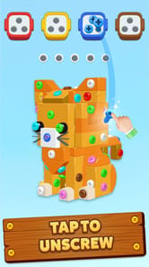 Screwdom 3D APK screenshot 1