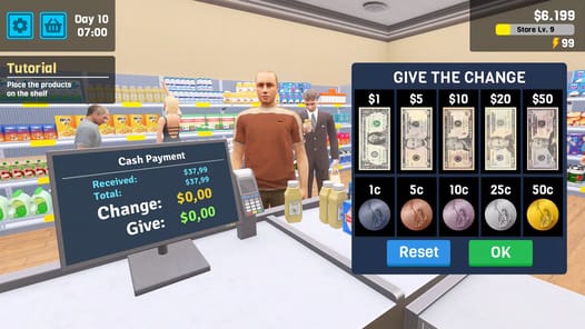 Manage Supermarket Simulator APK screenshot 1