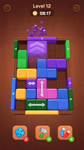 Wood Away, Block Jam APK screenshot 1