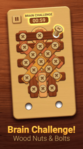 Woodle - Wood Screw Puzzle APK screenshot 1