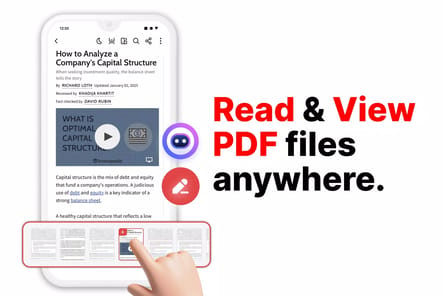 PDF Reader - PDF Converter APK screenshot 1