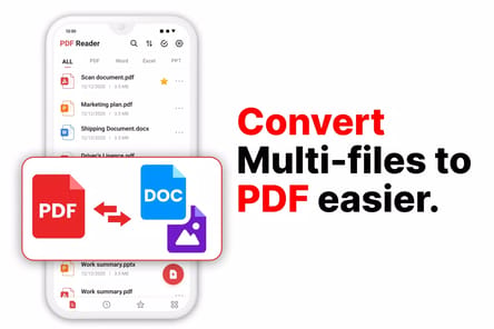 PDF Reader - PDF Converter APK screenshot 1
