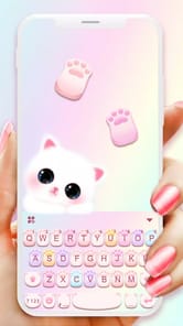 Cute Cat Paws Theme APK screenshot 1