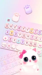 Cute Cat Paws Theme APK screenshot 1