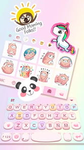 Cute Cat Paws Theme APK screenshot 1