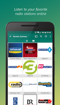 VRadio - Online Radio Player & Recorder APK screenshot 1