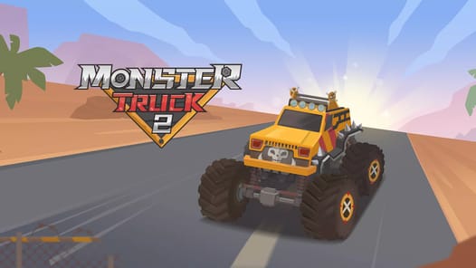 Monster Truck Rush Racing Game APK screenshot 1