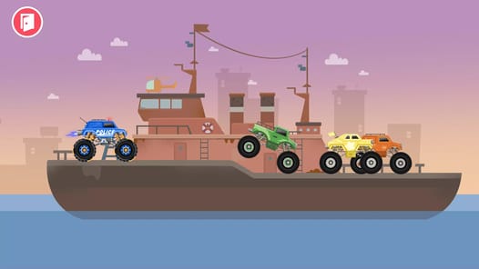 Monster Truck Rush Racing Game APK screenshot 1