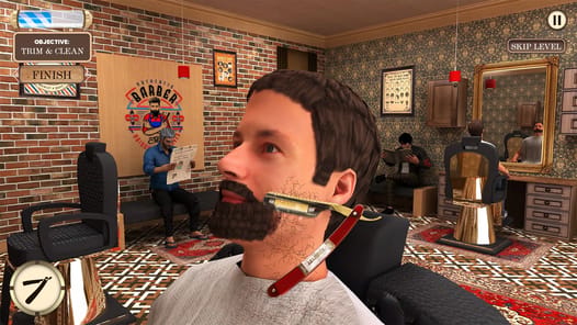 Barber Shop Game: Hair Salon APK screenshot 1
