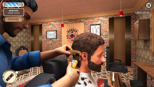 Barber Shop Game: Hair Salon APK screenshot 1