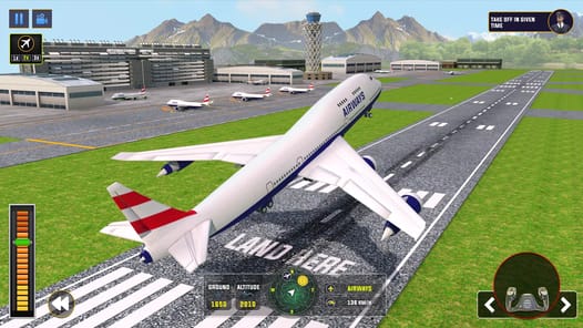 Real Airplane Flight Sim 3D APK screenshot 1