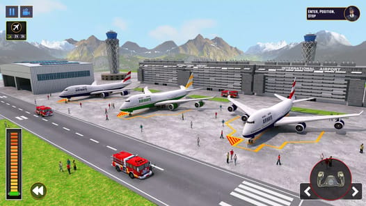 Real Airplane Flight Sim 3D APK screenshot 1