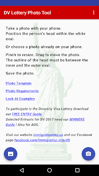 DV Lottery Photo Tool APK screenshot 1