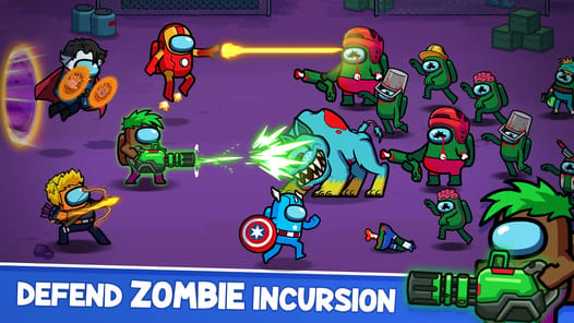 Impostor vs Zombie 2: Doomsday APK screenshot 1
