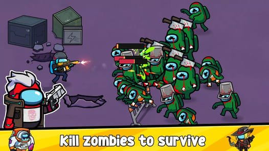 Impostors vs Zombies APK screenshot 1