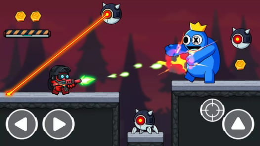 Blue Hero Shooter: Survival APK screenshot 1