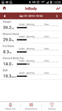 InBody APK screenshot 1