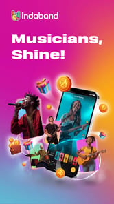 Indaband: Music, Collab, Earn APK screenshot 1
