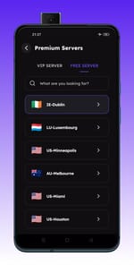 X Proxy APK screenshot 1
