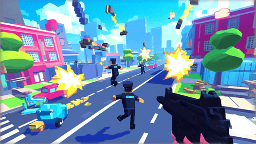 Open World: Pixel Outlaw APK screenshot 1