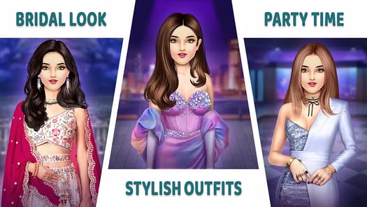 Indian Fashion DressUp Stylist APK screenshot 1