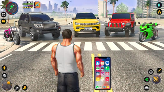 Open World Gangster Driving 3D APK screenshot 1