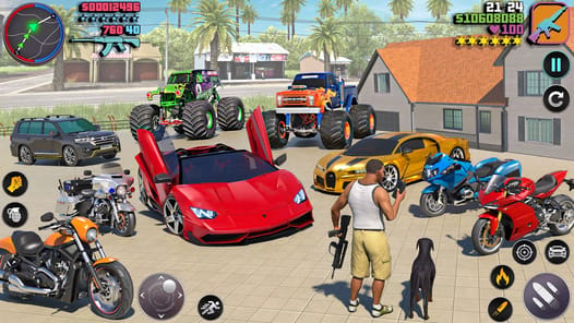 Open World Gangster Driving 3D APK screenshot 1