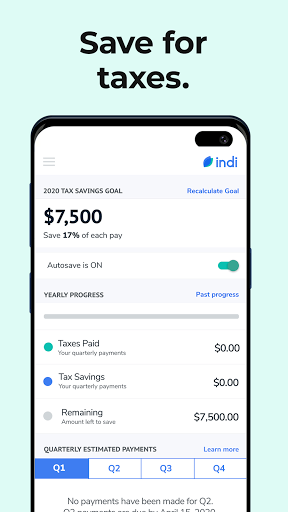 indi – Smart banking for independent workers APK screenshot 1 indi – Smart banking for independent workers APK screenshot 1