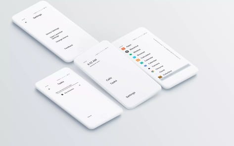 Indistract Minimalist Launcher APK screenshot 1