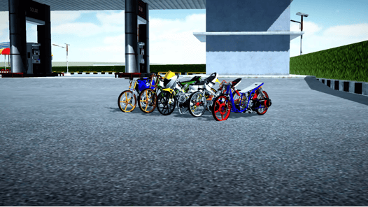 Drag Bike Indo: Moto Racing APK screenshot 1