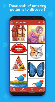 Pixel Tap: Color by Number APK screenshot 1