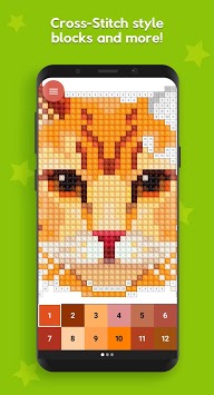 Pixel Tap: Color by Number APK screenshot 1