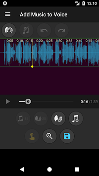 Add Music to Voice APK screenshot 1