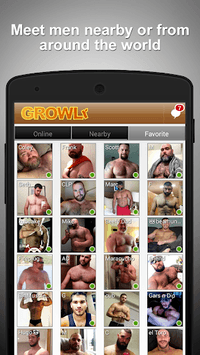GROWLr: Gay Bears Near You APK screenshot 1