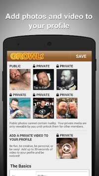 GROWLr: Gay Bears Near You APK screenshot 1