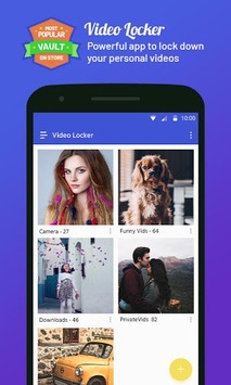 Video locker - Hide videos, Private video vault APK screenshot 1
