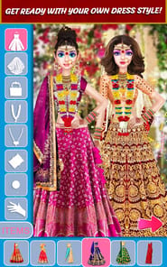 Indian Wedding Makeup Games APK screenshot 1