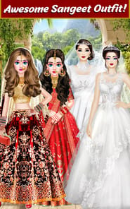 Indian Wedding Makeup Games APK screenshot 1