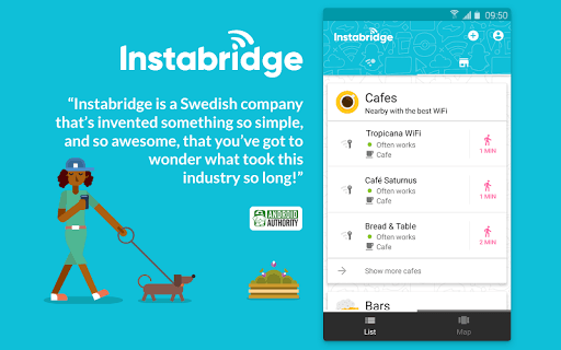 Instabridge - Free WiFi Passwords and Hotspots APK screenshot 1