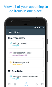 Canvas Student APK screenshot 1