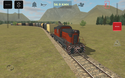 Train and rail yard simulator APK screenshot 1