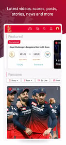 RCB Official- Live IPL Cricket APK screenshot 1