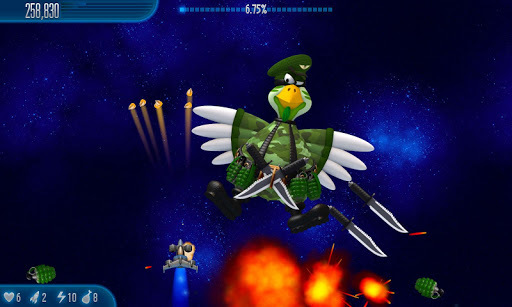 Chicken Invaders 5 APK screenshot 1