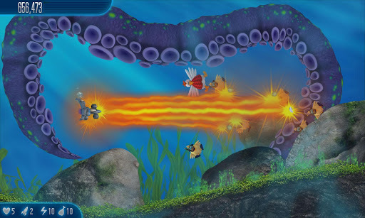 Chicken Invaders 5 APK screenshot 1