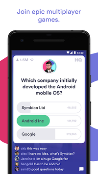 HQ Trivia APK screenshot 1