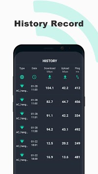 Free Internet speed test - SpeedTest Master APK screenshot 1