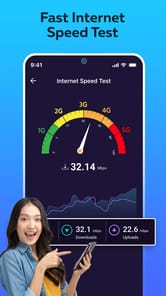 Speedtest & WiFi Map App APK screenshot 1